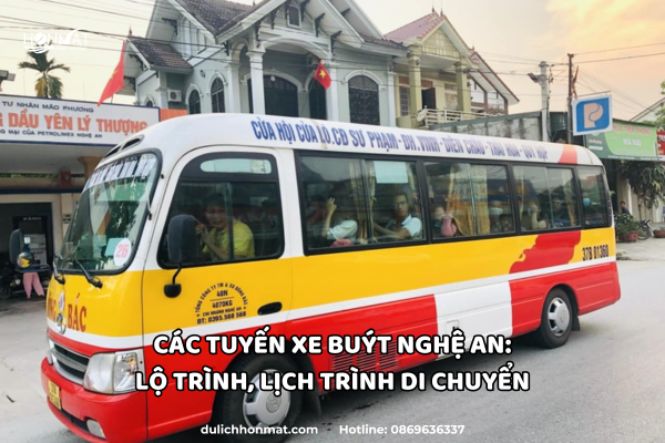 Các tuyến xe buýt Nghệ An: Lộ trình, lịch trình di chuyển