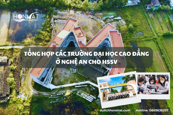 Tổng hợp các trường Đại Học Cao Đẳng ở Nghệ An cho HSSV